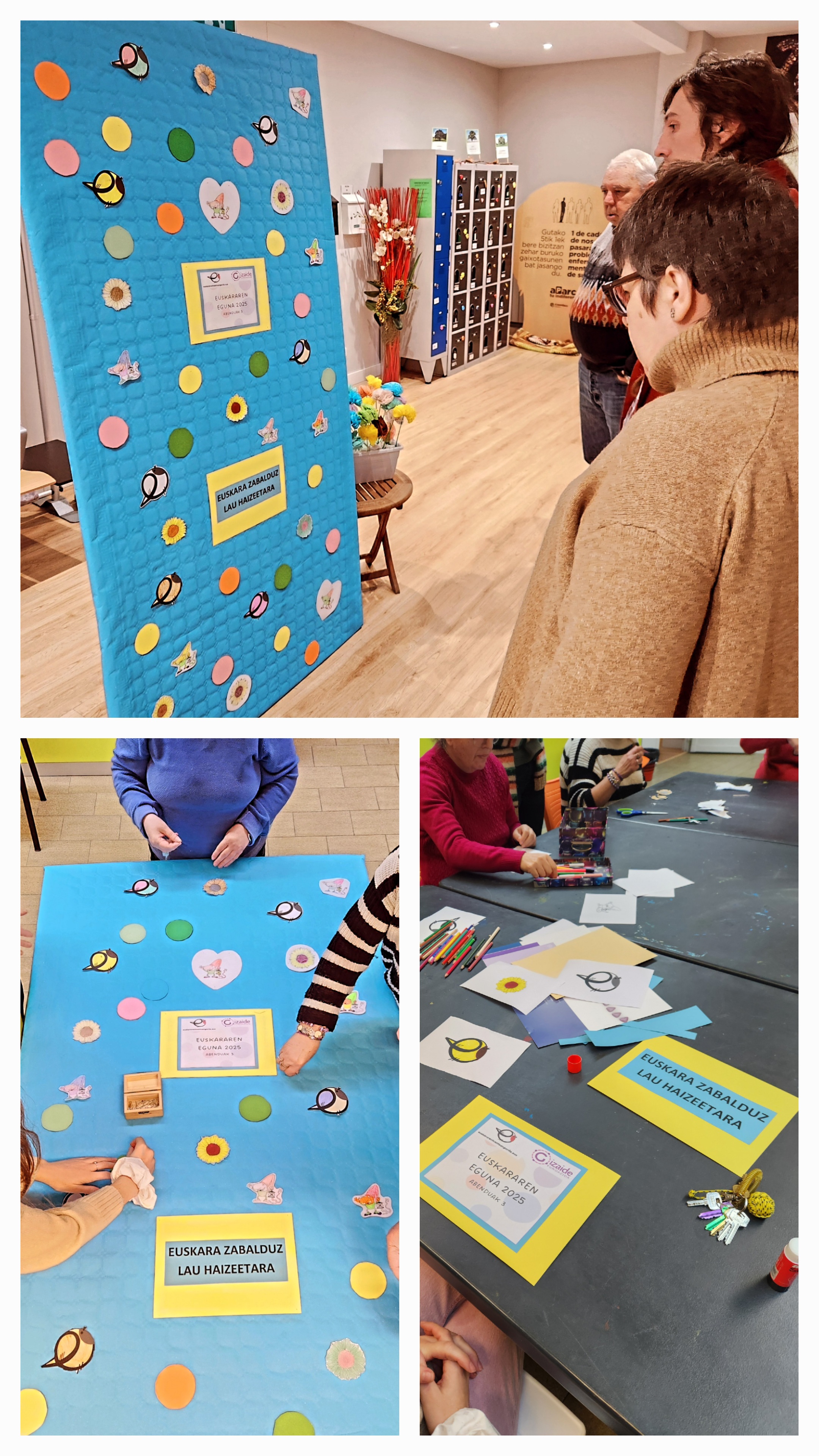 Gizaide 3 de diciembre día del euskera.