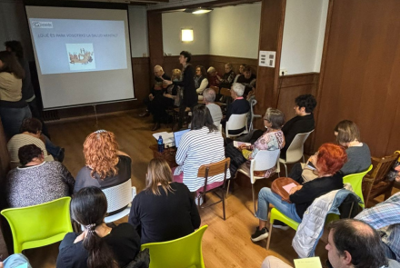 Día Internacional de la Salud Mental en Gizaide.