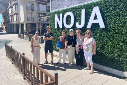 De vacaciones a Noja.