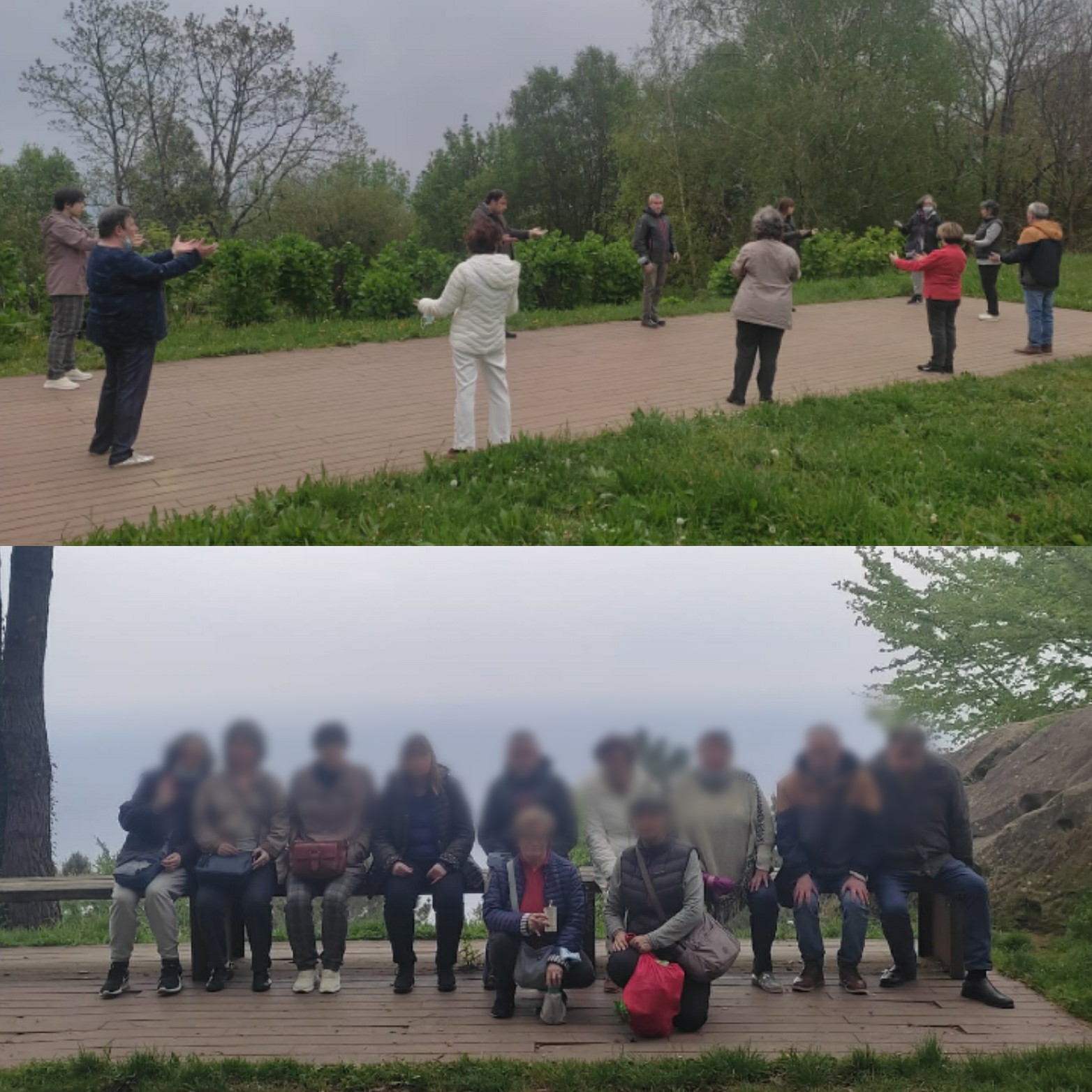 TAI-CHI. QUE BIEN LO PASAMOS EN ULIA. MILA ESKER ANA ROSA