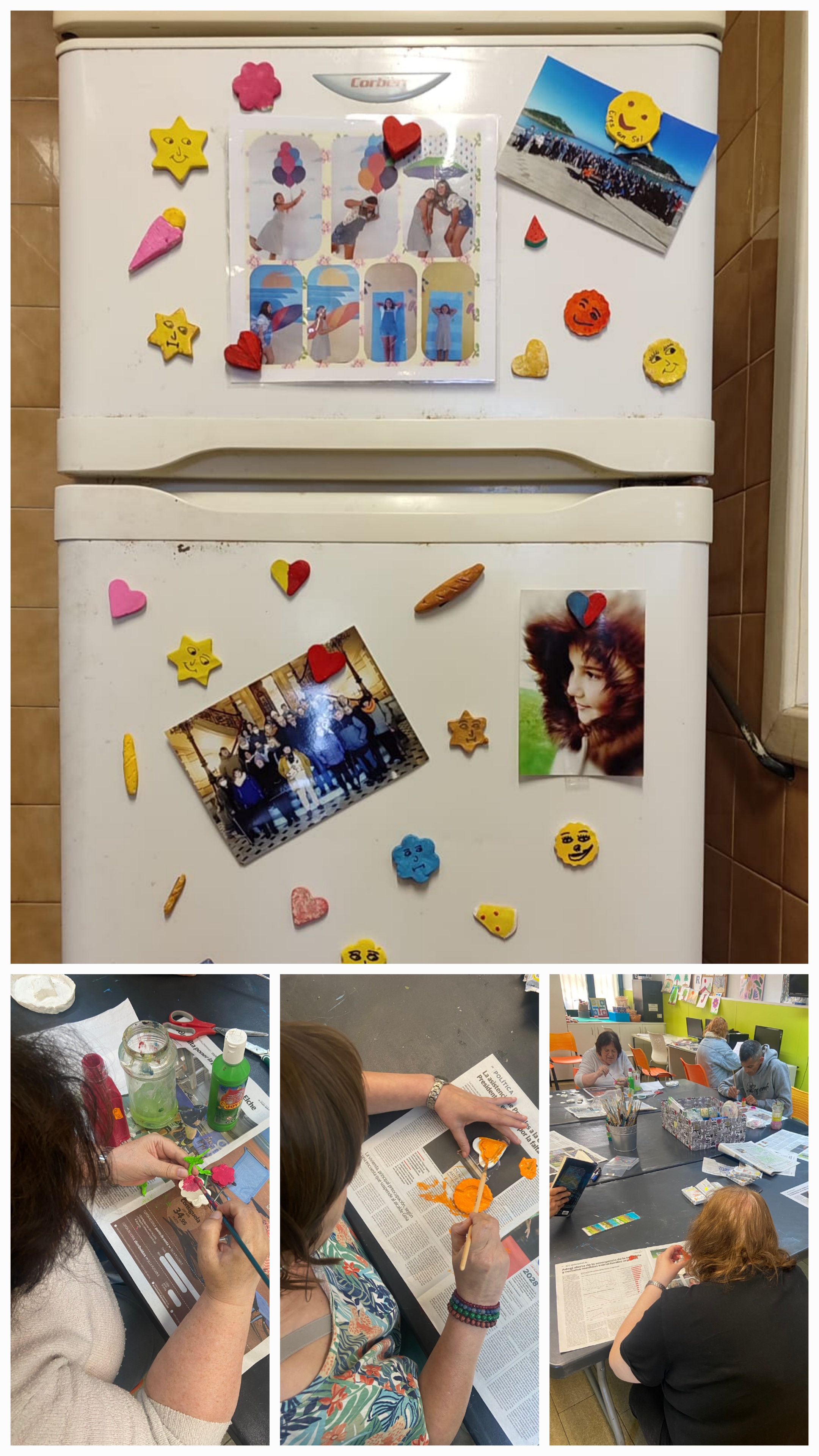 IMANES PARA EL FRIGO.