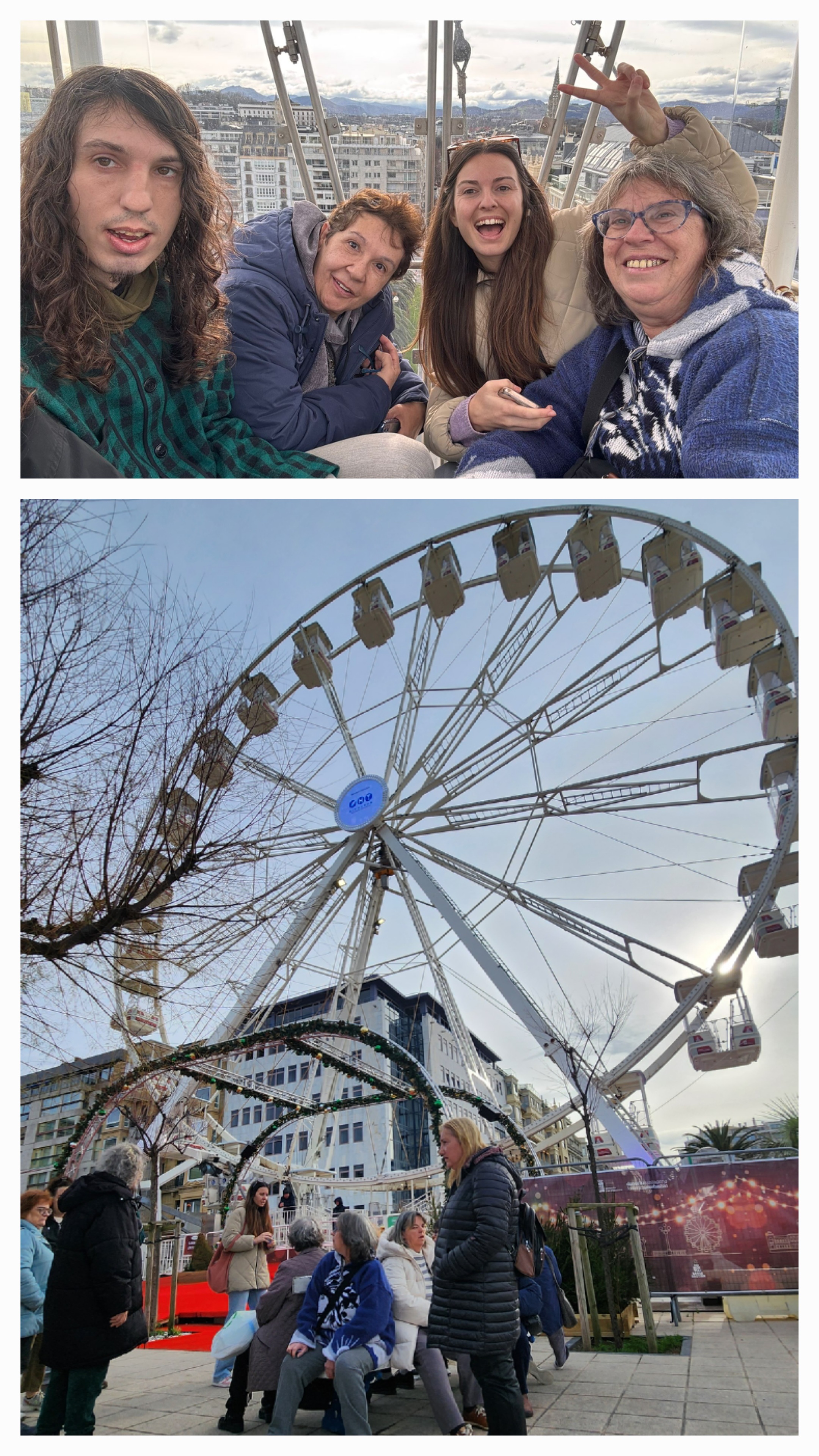 QUE VERTIGO EN LA NORIA.