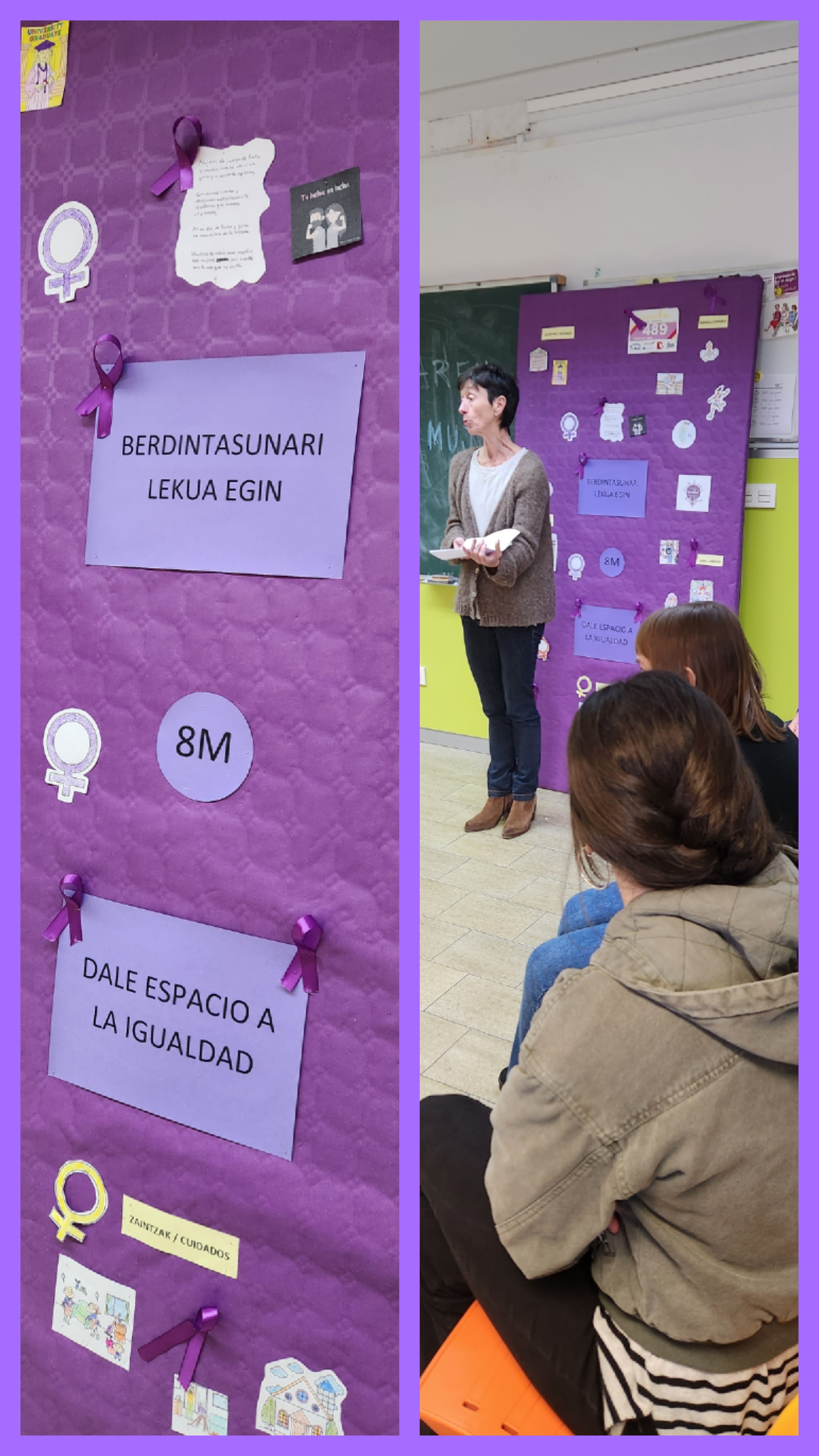 DALE ESPACIO A LA IGUALDAD.